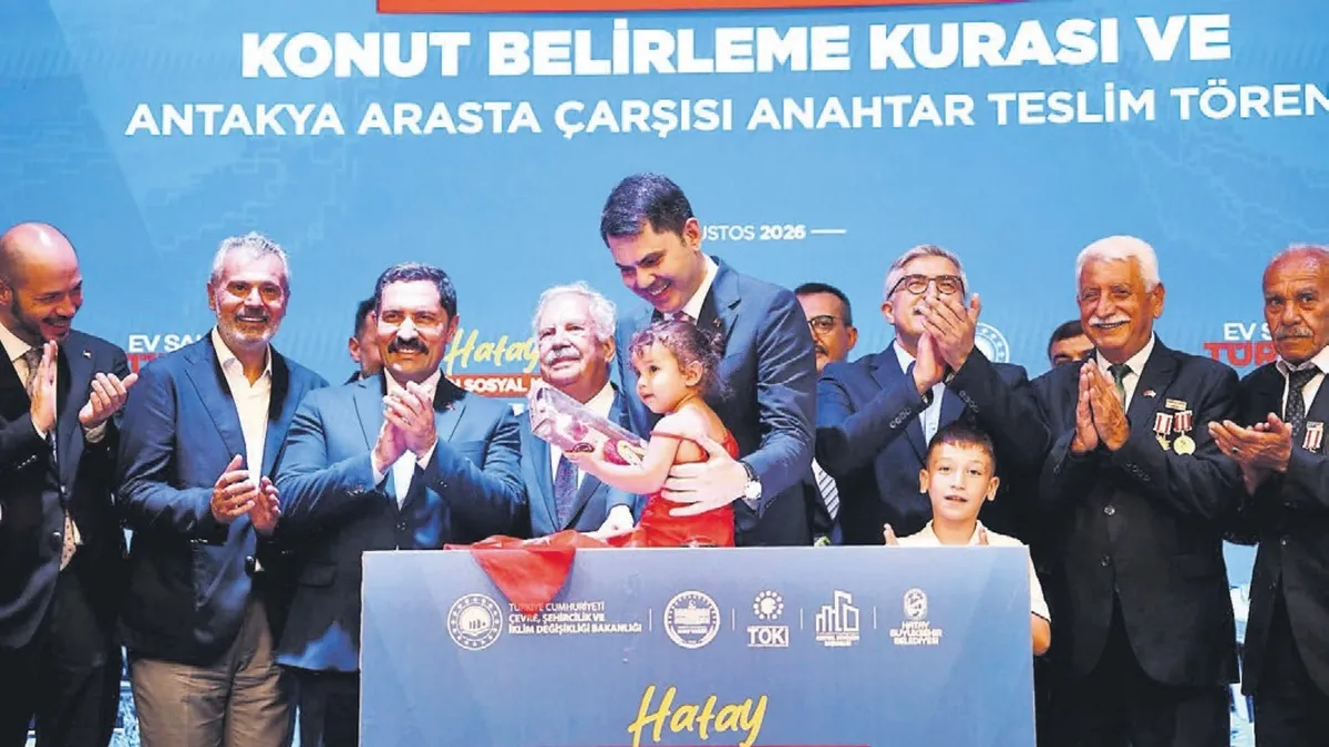 Depremzedelerin yeni yuva sevinci